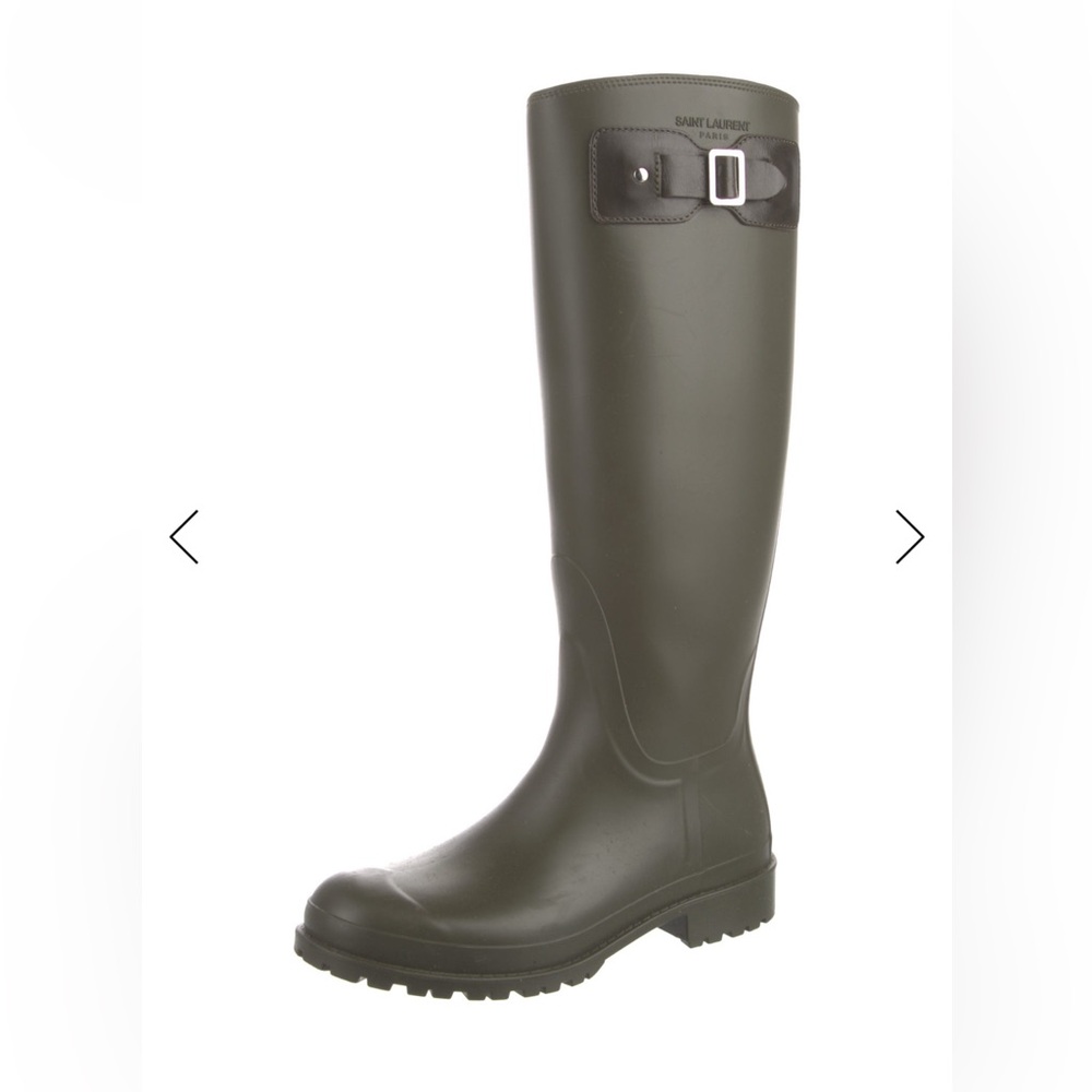 Saint Laurent Rubber Rain Boots